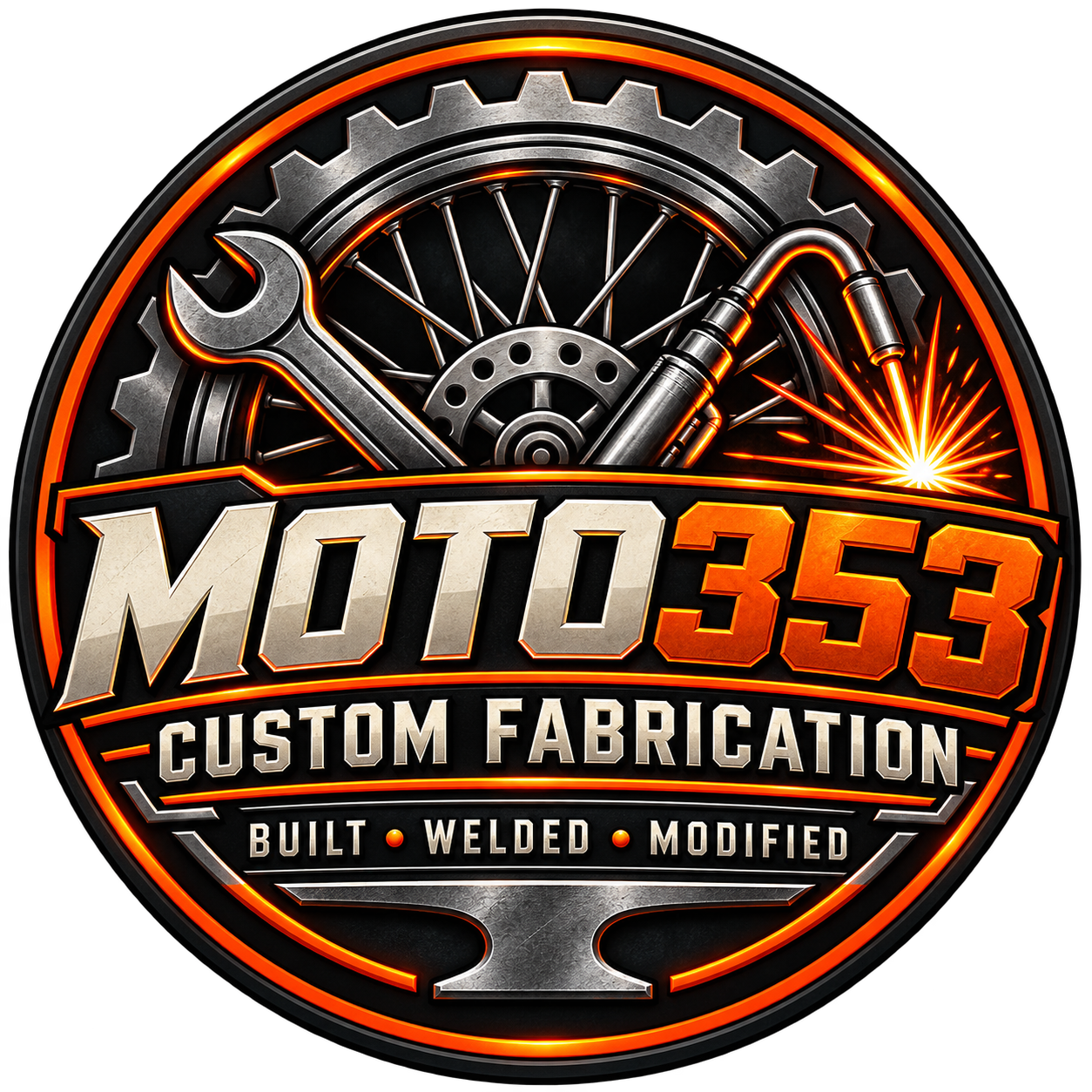 MOTO353 Custom Fabrication — Built, Welded, Modified